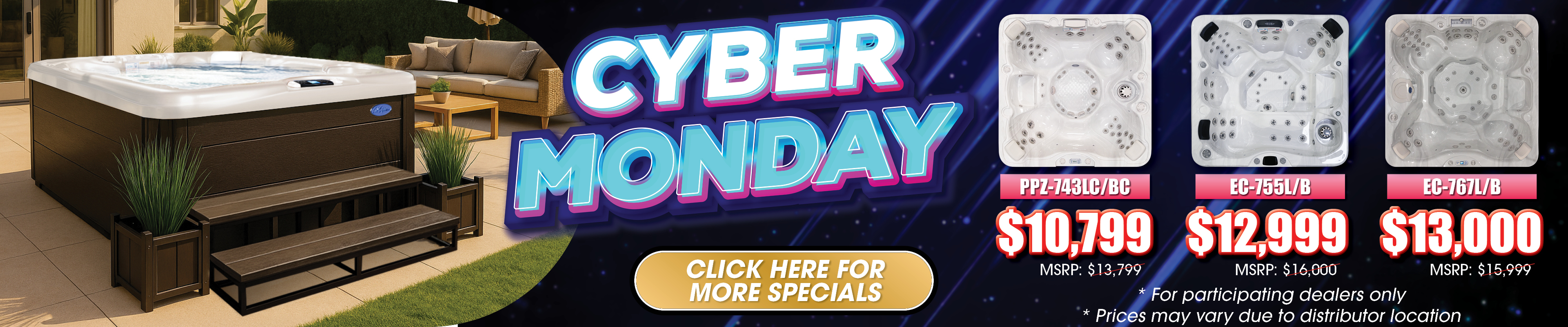 Calspas hot tub being used in a family setting - Mount Prospect