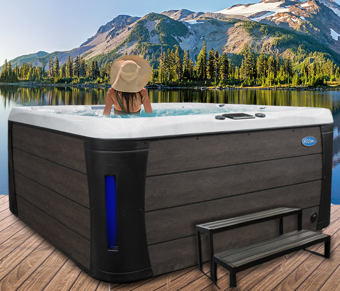Calspas hot tub being used in a family setting - hot tubs spas for sale Mount Prospect
